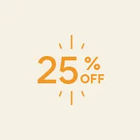 25% Off